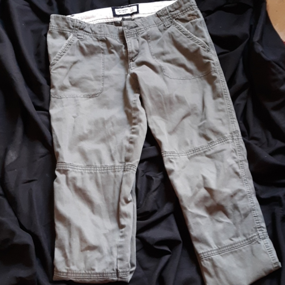 Army Green Abercrombie and Fitch Jeans